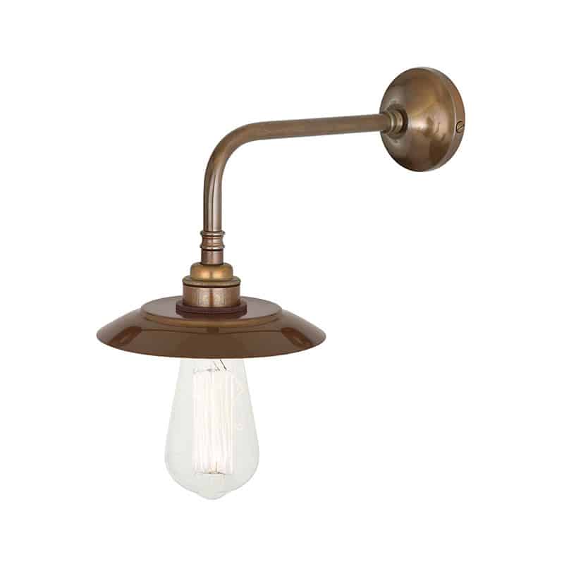 Mullan Lighting Reznor Industrial Wall Lamp by Mullan Lighting Olson and Baker - Designer & Contemporary Sofas, Furniture - Olson and Baker showcases original designs from authentic, designer brands. Buy contemporary furniture, lighting, storage, sofas & chairs at Olson + Baker.