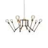 San Mateo Chandelier by Olson and Baker - Designer & Contemporary Sofas, Furniture - Olson and Baker showcases original designs from authentic, designer brands. Buy contemporary furniture, lighting, storage, sofas & chairs at Olson + Baker.