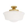 Schoolhouse Ceiling Light by Olson and Baker - Designer & Contemporary Sofas, Furniture - Olson and Baker showcases original designs from authentic, designer brands. Buy contemporary furniture, lighting, storage, sofas & chairs at Olson + Baker.