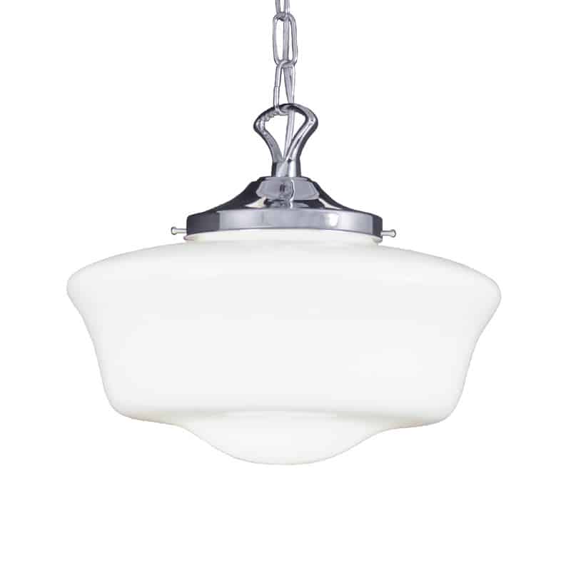 Mullan Lighting Schoolhouse Pendant Light by Olson and Baker - Designer & Contemporary Sofas, Furniture - Olson and Baker showcases original designs from authentic, designer brands. Buy contemporary furniture, lighting, storage, sofas & chairs at Olson + Baker.