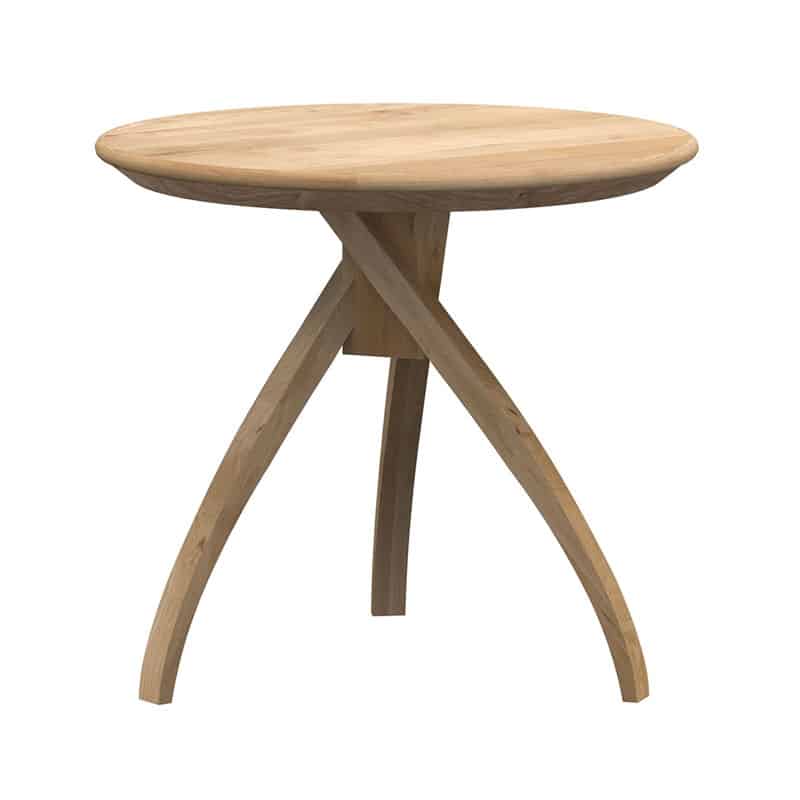 Ethnicraft Twist Side Table by Ethnicraft Design Studio Olson and Baker - Designer & Contemporary Sofas, Furniture - Olson and Baker showcases original designs from authentic, designer brands. Buy contemporary furniture, lighting, storage, sofas & chairs at Olson + Baker.