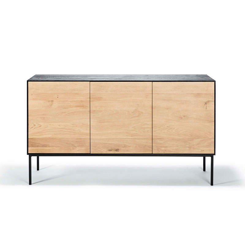 Ethnicraft Blackbird Sideboard by Constance Guisset Olson and Baker - Designer & Contemporary Sofas, Furniture - Olson and Baker showcases original designs from authentic, designer brands. Buy contemporary furniture, lighting, storage, sofas & chairs at Olson + Baker.