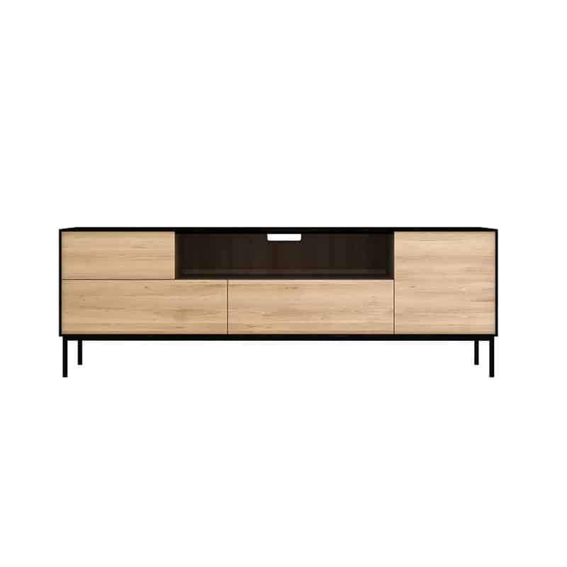 Ethnicraft_Blackbird_TV_Cupboard_by_Alain_Van_Havre_1 Olson and Baker - Designer & Contemporary Sofas, Furniture - Olson and Baker showcases original designs from authentic, designer brands. Buy contemporary furniture, lighting, storage, sofas & chairs at Olson + Baker.