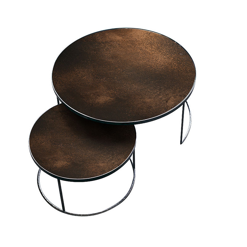 Ethnicraft Nesting Coffee Table by Olson and Baker - Designer & Contemporary Sofas, Furniture - Olson and Baker showcases original designs from authentic, designer brands. Buy contemporary furniture, lighting, storage, sofas & chairs at Olson + Baker.