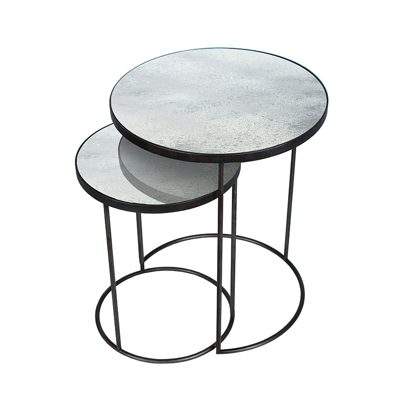 Nesting Side Table Set by Olson and Baker - Designer & Contemporary Sofas, Furniture - Olson and Baker showcases original designs from authentic, designer brands. Buy contemporary furniture, lighting, storage, sofas & chairs at Olson + Baker.