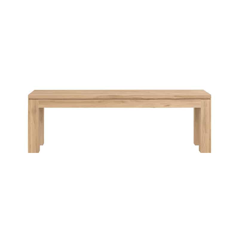 Ethnicraft Straight Bench by Olson and Baker - Designer & Contemporary Sofas, Furniture - Olson and Baker showcases original designs from authentic, designer brands. Buy contemporary furniture, lighting, storage, sofas & chairs at Olson + Baker.