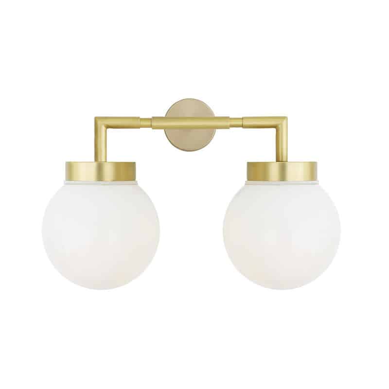 Jordan Double Wall Lamp by Olson and Baker - Designer & Contemporary Sofas, Furniture - Olson and Baker showcases original designs from authentic, designer brands. Buy contemporary furniture, lighting, storage, sofas & chairs at Olson + Baker.