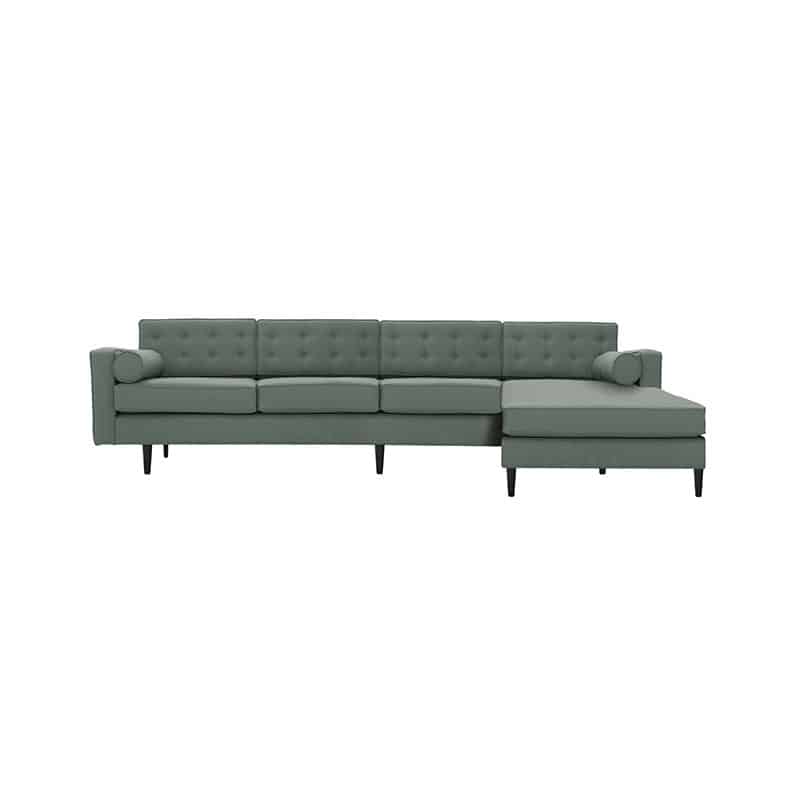 Burnell Four Seat Corner Sofa with Chaise by Olson and Baker - Designer & Contemporary Sofas, Furniture - Olson and Baker showcases original designs from authentic, designer brands. Buy contemporary furniture, lighting, storage, sofas & chairs at Olson + Baker.