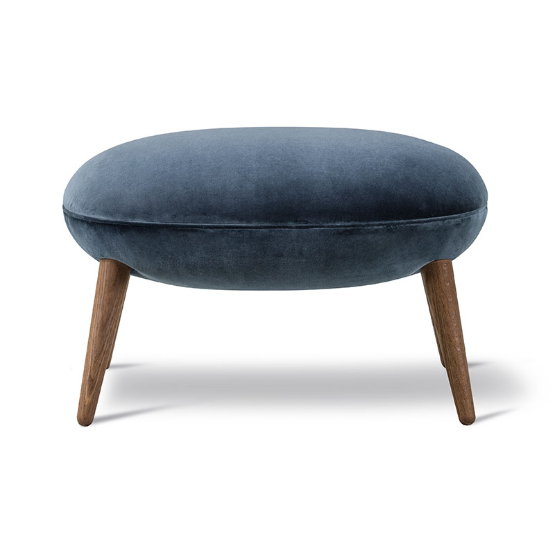 Fredericia Swoon Ottoman by Space Copenhagen Olson and Baker - Designer & Contemporary Sofas, Furniture - Olson and Baker showcases original designs from authentic, designer brands. Buy contemporary furniture, lighting, storage, sofas & chairs at Olson + Baker.