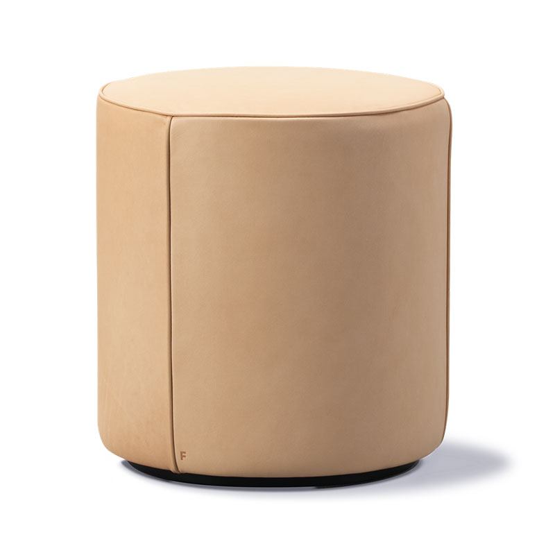 Fredericia Mono Pouf by Due & Trampedach Olson and Baker - Designer & Contemporary Sofas, Furniture - Olson and Baker showcases original designs from authentic, designer brands. Buy contemporary furniture, lighting, storage, sofas & chairs at Olson + Baker.