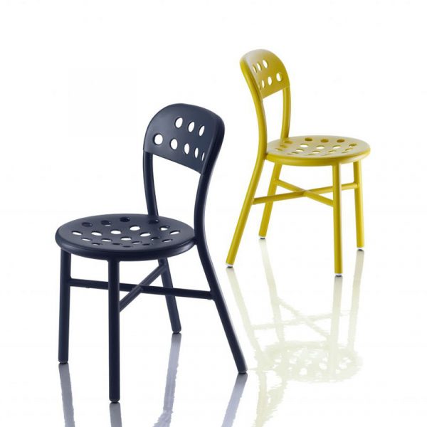 Pipe Stacking Outdoor Chair Set of Two