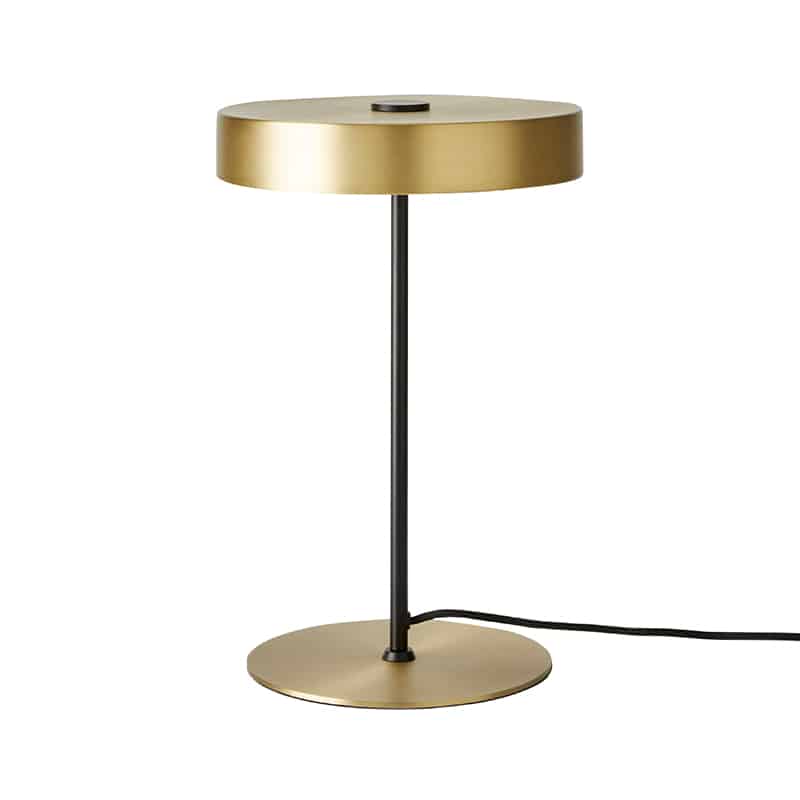 Aromas Ambor Table Lamp in Matt Brass by JF Sevilla Olson and Baker - Designer & Contemporary Sofas, Furniture - Olson and Baker showcases original designs from authentic, designer brands. Buy contemporary furniture, lighting, storage, sofas & chairs at Olson + Baker.
