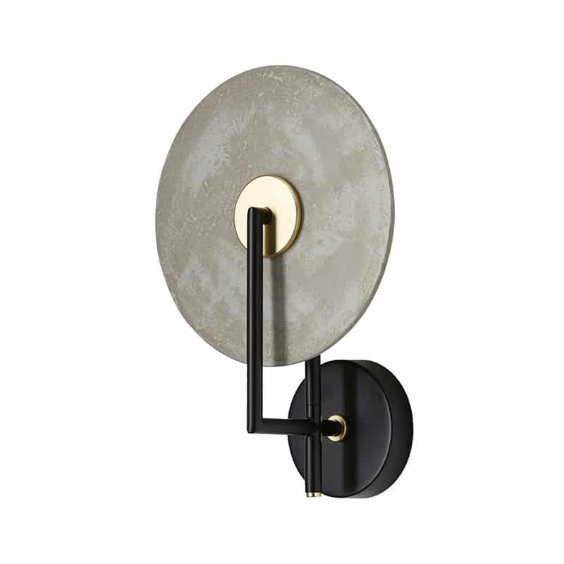 Erto Wall Lamp in Matt Black Set of Two by Olson and Baker - Designer & Contemporary Sofas, Furniture - Olson and Baker showcases original designs from authentic, designer brands. Buy contemporary furniture, lighting, storage, sofas & chairs at Olson + Baker.