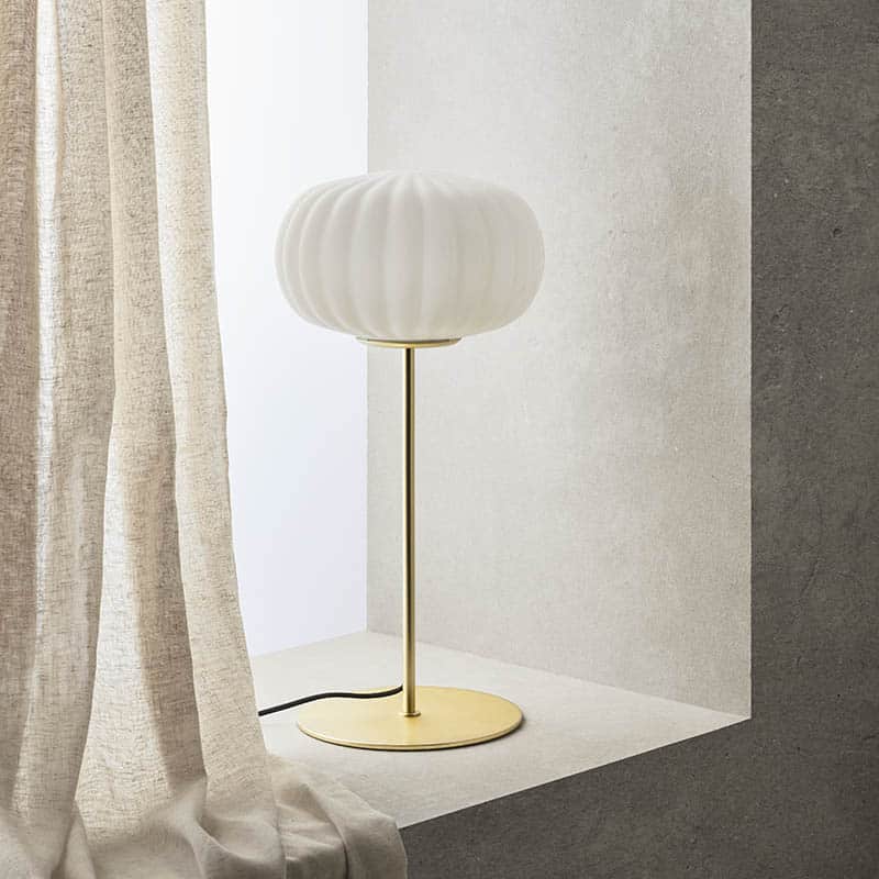 Aromas_Hup_Table_Lamp_by_Pepe_Fornas_Lifeshot_01 Olson and Baker - Designer & Contemporary Sofas, Furniture - Olson and Baker showcases original designs from authentic, designer brands. Buy contemporary furniture, lighting, storage, sofas & chairs at Olson + Baker.