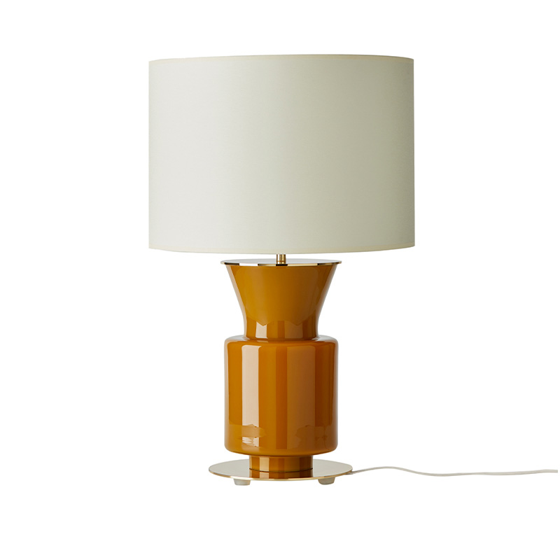 Ponn Table Lamp in Gold Set of Two by Olson and Baker - Designer & Contemporary Sofas, Furniture - Olson and Baker showcases original designs from authentic, designer brands. Buy contemporary furniture, lighting, storage, sofas & chairs at Olson + Baker.