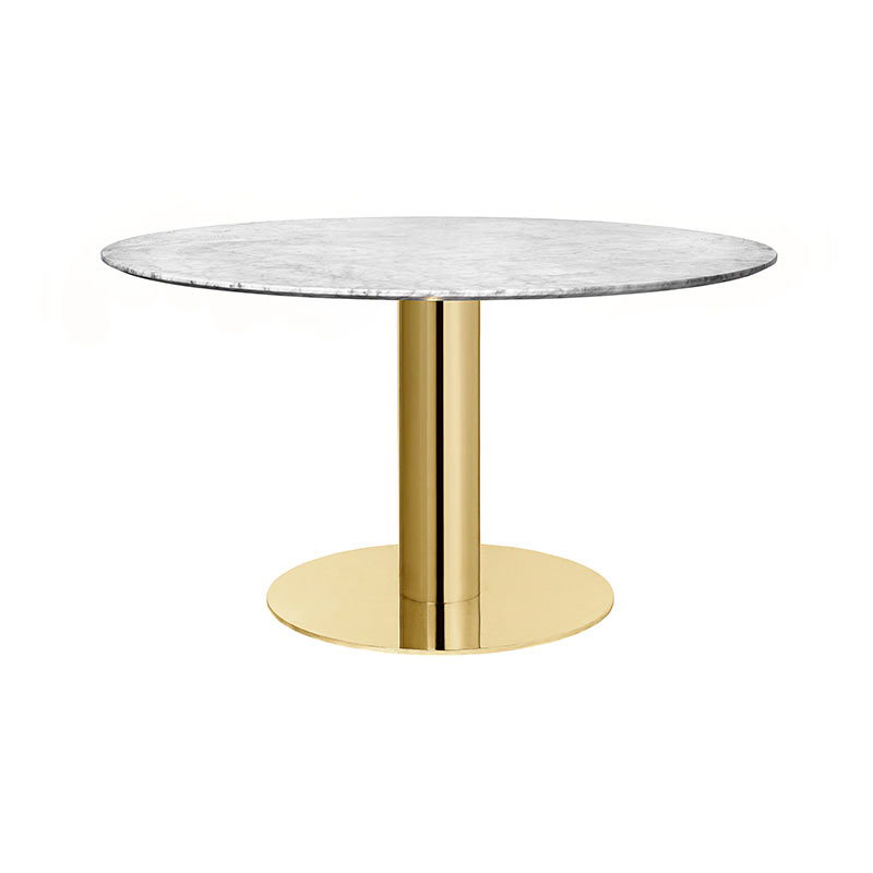 Gubi 2.0 Dining Table Round by Olson and Baker - Designer & Contemporary Sofas, Furniture - Olson and Baker showcases original designs from authentic, designer brands. Buy contemporary furniture, lighting, storage, sofas & chairs at Olson + Baker.