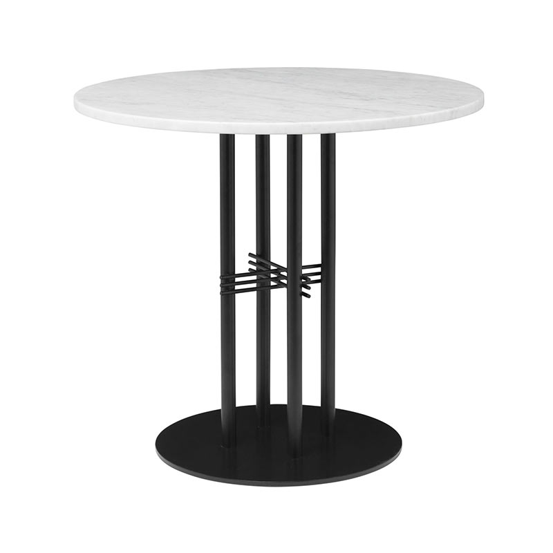 Gubi TS Column Dining Table Round by Olson and Baker - Designer & Contemporary Sofas, Furniture - Olson and Baker showcases original designs from authentic, designer brands. Buy contemporary furniture, lighting, storage, sofas & chairs at Olson + Baker.