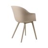 Gubi Bat Plastic Dining Chair by Olson and Baker - Designer & Contemporary Sofas, Furniture - Olson and Baker showcases original designs from authentic, designer brands. Buy contemporary furniture, lighting, storage, sofas & chairs at Olson + Baker.
