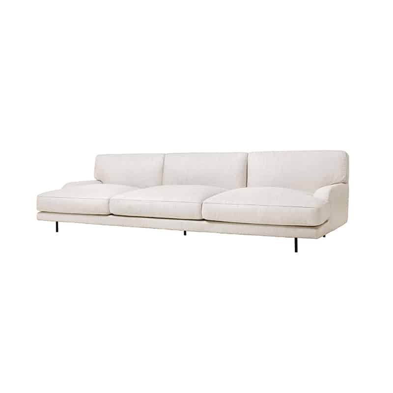 Gubi_Flaneur_Three_Seat_Sofa_by_GamFratersi_Chambray_024_Black_2 Olson and Baker - Designer & Contemporary Sofas, Furniture - Olson and Baker showcases original designs from authentic, designer brands. Buy contemporary furniture, lighting, storage, sofas & chairs at Olson + Baker.