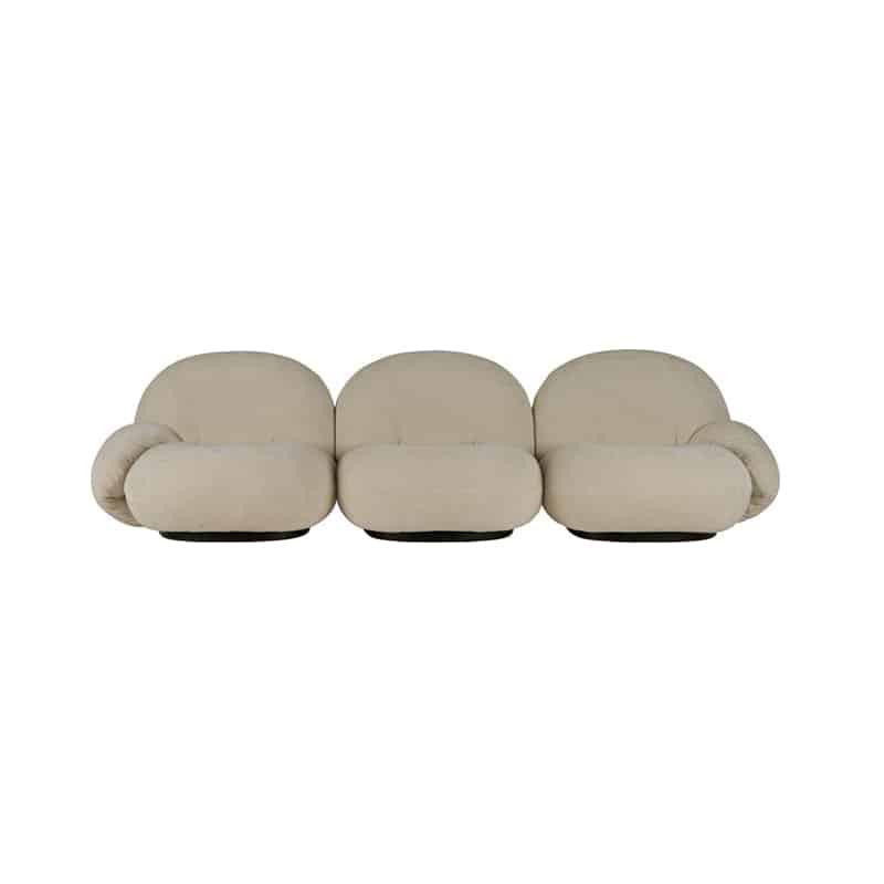 Gubi Pacha Sofa Three Seater with Armrest by Olson and Baker - Designer & Contemporary Sofas, Furniture - Olson and Baker showcases original designs from authentic, designer brands. Buy contemporary furniture, lighting, storage, sofas & chairs at Olson + Baker.