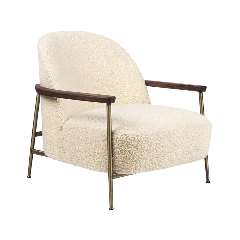 Sejour Lounge Chair with Armrest by Olson and Baker - Designer & Contemporary Sofas, Furniture - Olson and Baker showcases original designs from authentic, designer brands. Buy contemporary furniture, lighting, storage, sofas & chairs at Olson + Baker.