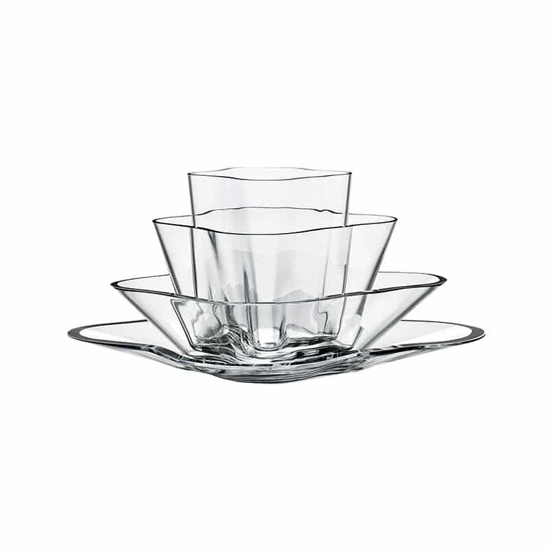 Iittala Aalto Flower Vase by Alvar Aalto Olson and Baker - Designer & Contemporary Sofas, Furniture - Olson and Baker showcases original designs from authentic, designer brands. Buy contemporary furniture, lighting, storage, sofas & chairs at Olson + Baker.