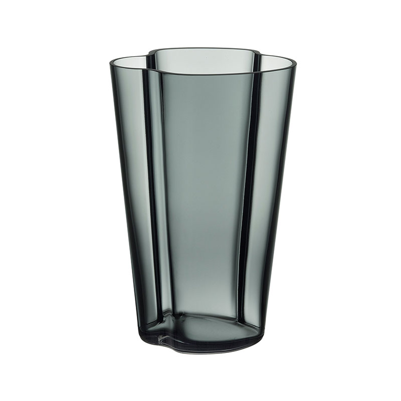 Iittala Aalto 220mm Glass Vase by Alvar Aalto Olson and Baker - Designer & Contemporary Sofas, Furniture - Olson and Baker showcases original designs from authentic, designer brands. Buy contemporary furniture, lighting, storage, sofas & chairs at Olson + Baker.