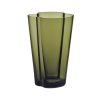 Iittala Aalto 220mm Glass Vase - Moss Green - Clearance by Alvar Aalto Olson and Baker - Designer & Contemporary Sofas, Furniture - Olson and Baker showcases original designs from authentic, designer brands. Buy contemporary furniture, lighting, storage, sofas & chairs at Olson + Baker.