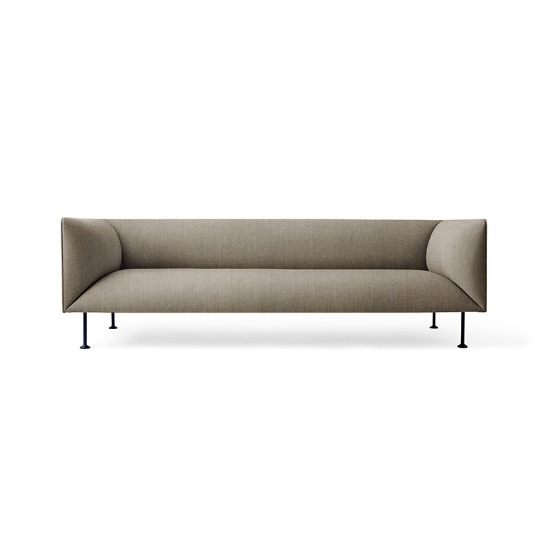 Menu Godot Three Seat Sofa by Iskos-Berlin Olson and Baker - Designer & Contemporary Sofas, Furniture - Olson and Baker showcases original designs from authentic, designer brands. Buy contemporary furniture, lighting, storage, sofas & chairs at Olson + Baker.