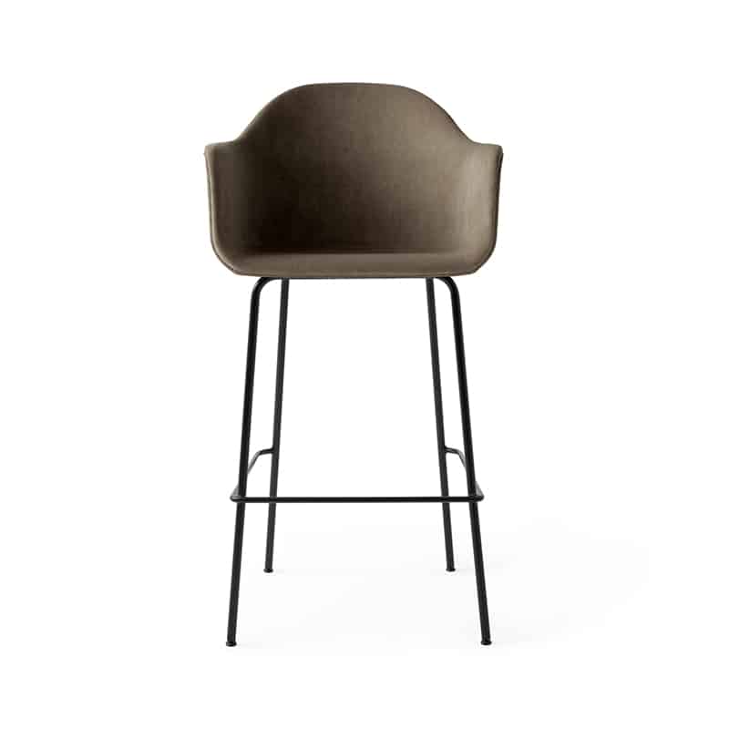Menu Harbour Fully Upholstered High Bar Stool by Norm Architects Olson and Baker - Designer & Contemporary Sofas, Furniture - Olson and Baker showcases original designs from authentic, designer brands. Buy contemporary furniture, lighting, storage, sofas & chairs at Olson + Baker.