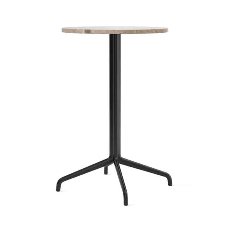 Harbour Column Round Café Dining Table with Four Star Base by Olson and Baker - Designer & Contemporary Sofas, Furniture - Olson and Baker showcases original designs from authentic, designer brands. Buy contemporary furniture, lighting, storage, sofas & chairs at Olson + Baker.