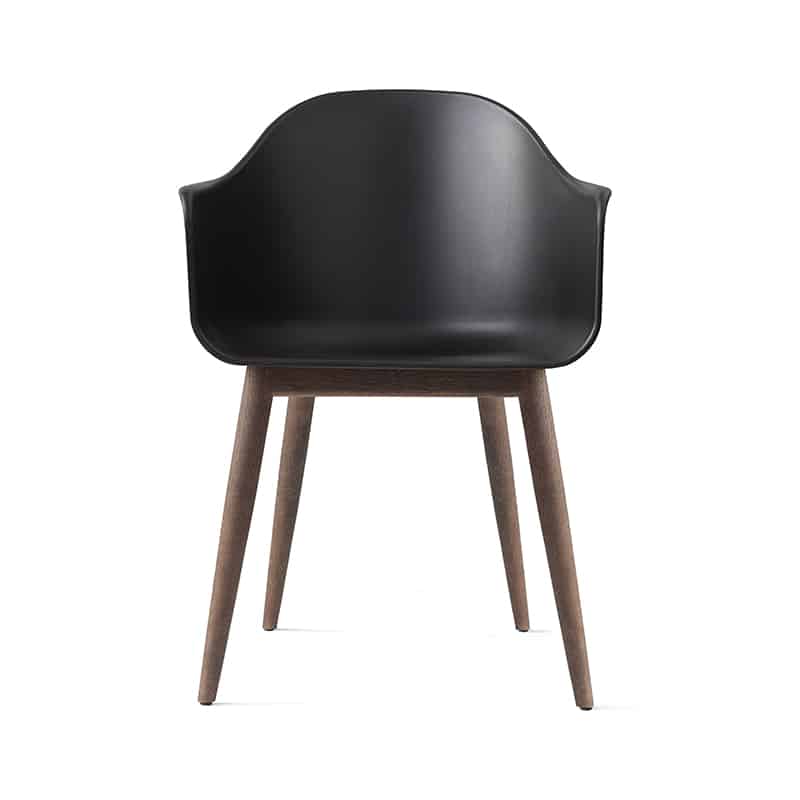 Menu Harbour Dining Chair with Wooden Base by Norm Architects Olson and Baker - Designer & Contemporary Sofas, Furniture - Olson and Baker showcases original designs from authentic, designer brands. Buy contemporary furniture, lighting, storage, sofas & chairs at Olson + Baker.