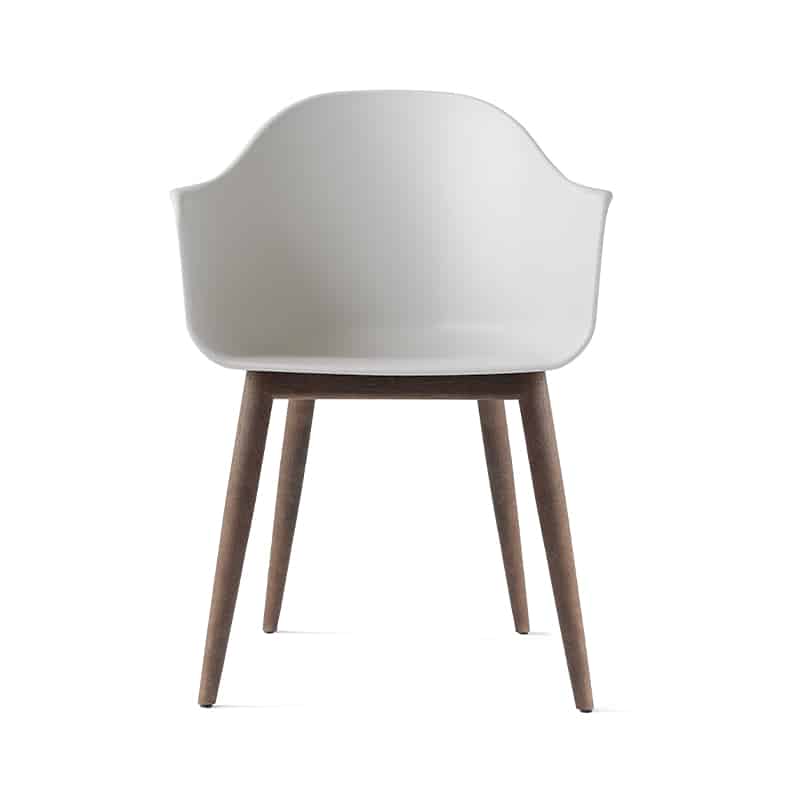 Menu Harbour Dining Chair with Wooden Base by Olson and Baker - Designer & Contemporary Sofas, Furniture - Olson and Baker showcases original designs from authentic, designer brands. Buy contemporary furniture, lighting, storage, sofas & chairs at Olson + Baker.