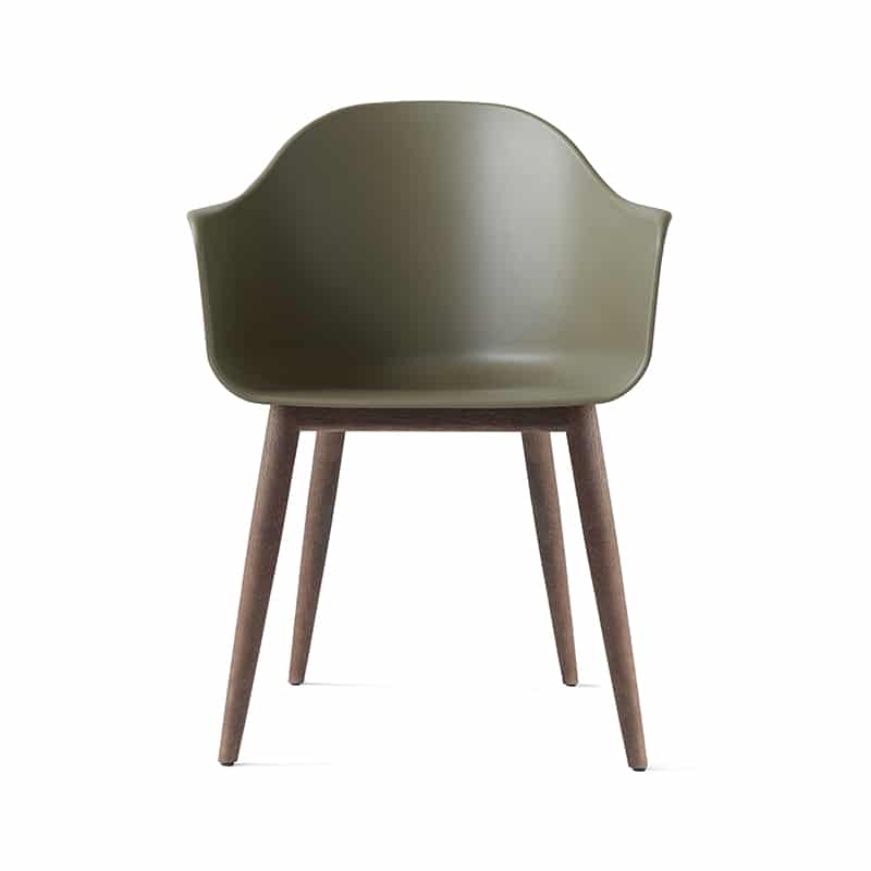 Menu Harbour Dining Chair Wood Base by Olson and Baker - Designer & Contemporary Sofas, Furniture - Olson and Baker showcases original designs from authentic, designer brands. Buy contemporary furniture, lighting, storage, sofas & chairs at Olson + Baker.