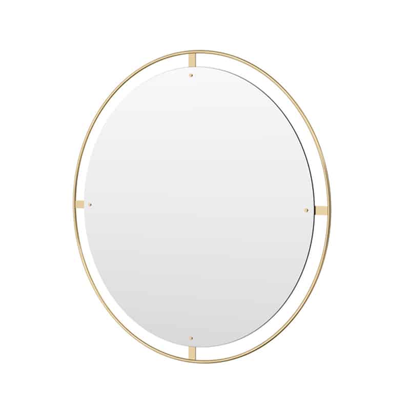 Menu Nimbus Circular Mirror by Olson and Baker - Designer & Contemporary Sofas, Furniture - Olson and Baker showcases original designs from authentic, designer brands. Buy contemporary furniture, lighting, storage, sofas & chairs at Olson + Baker.