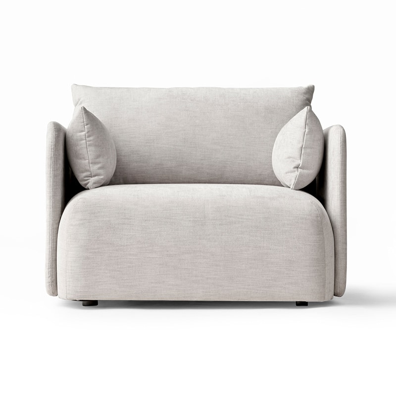 Menu Offset Armchair by Norm Architects Olson and Baker - Designer & Contemporary Sofas, Furniture - Olson and Baker showcases original designs from authentic, designer brands. Buy contemporary furniture, lighting, storage, sofas & chairs at Olson + Baker.