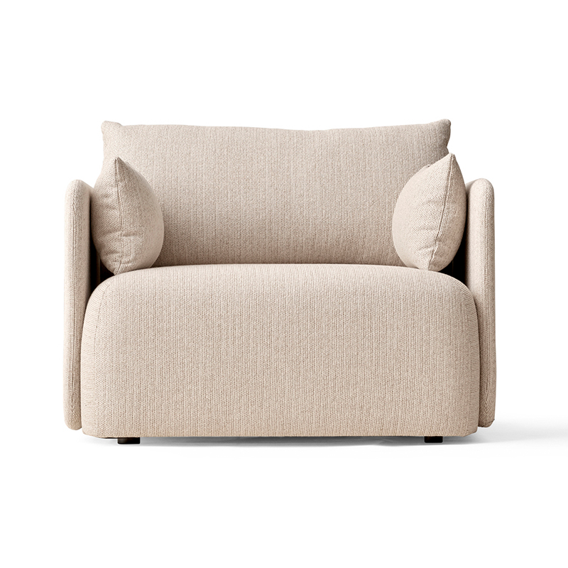 Menu Offset Armchair by Norm Architects Olson and Baker - Designer & Contemporary Sofas, Furniture - Olson and Baker showcases original designs from authentic, designer brands. Buy contemporary furniture, lighting, storage, sofas & chairs at Olson + Baker.