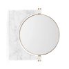 Pepe Marble Wall Mirror by Olson and Baker - Designer & Contemporary Sofas, Furniture - Olson and Baker showcases original designs from authentic, designer brands. Buy contemporary furniture, lighting, storage, sofas & chairs at Olson + Baker.