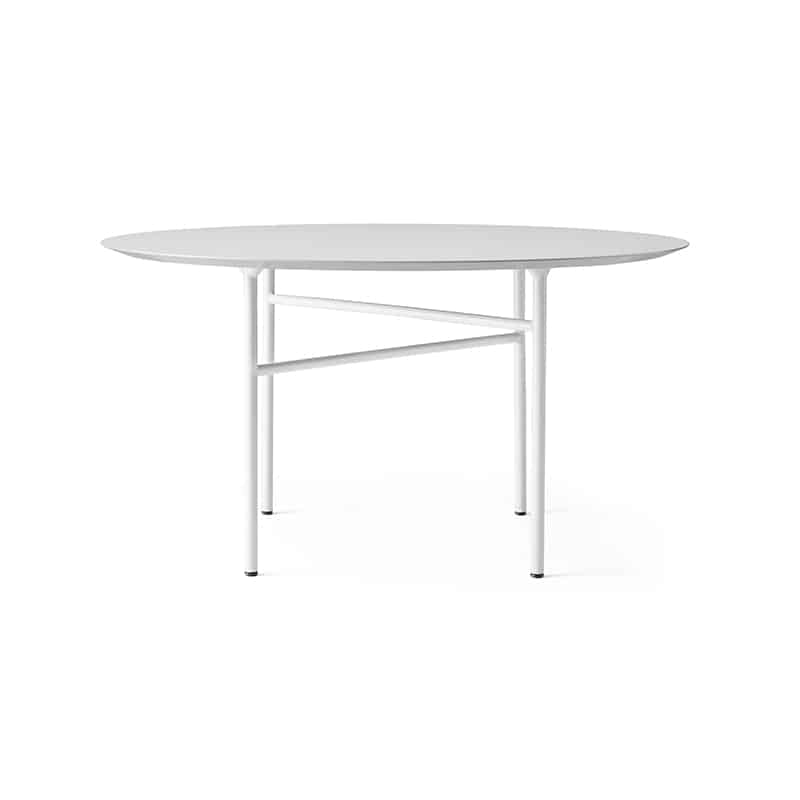 Menu Snaregade Ø138cm Round Dining Table by Norm Architects Olson and Baker - Designer & Contemporary Sofas, Furniture - Olson and Baker showcases original designs from authentic, designer brands. Buy contemporary furniture, lighting, storage, sofas & chairs at Olson + Baker.