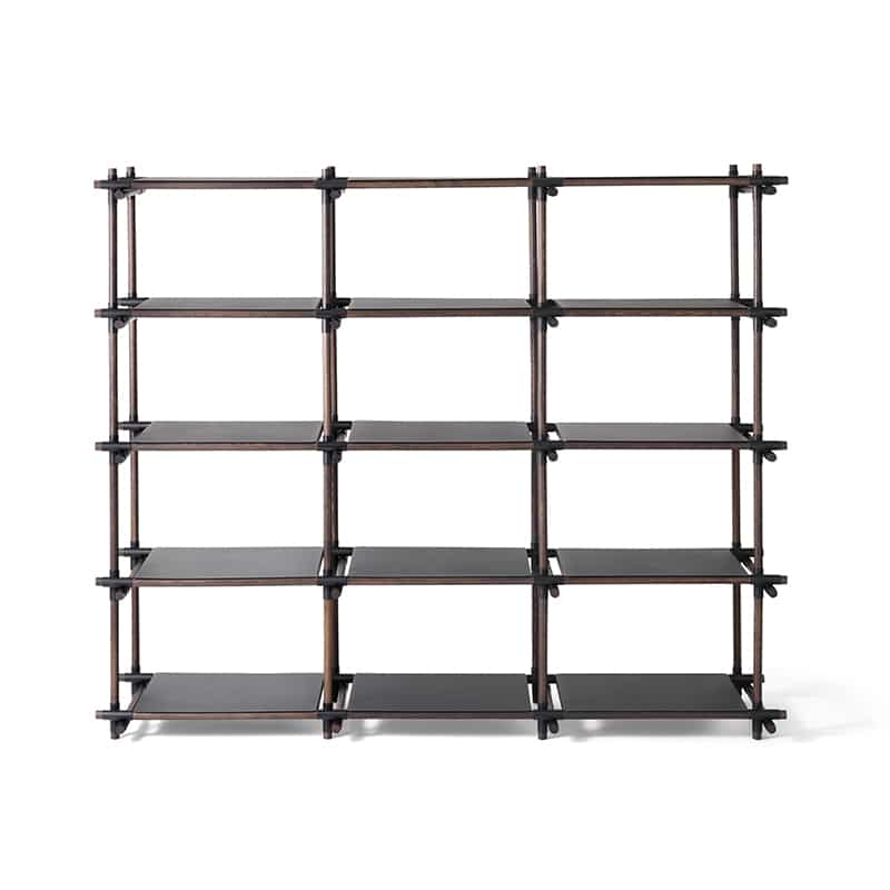 Menu Stick Five Rack Shelving System by Jan & Henry Olson and Baker - Designer & Contemporary Sofas, Furniture - Olson and Baker showcases original designs from authentic, designer brands. Buy contemporary furniture, lighting, storage, sofas & chairs at Olson + Baker.