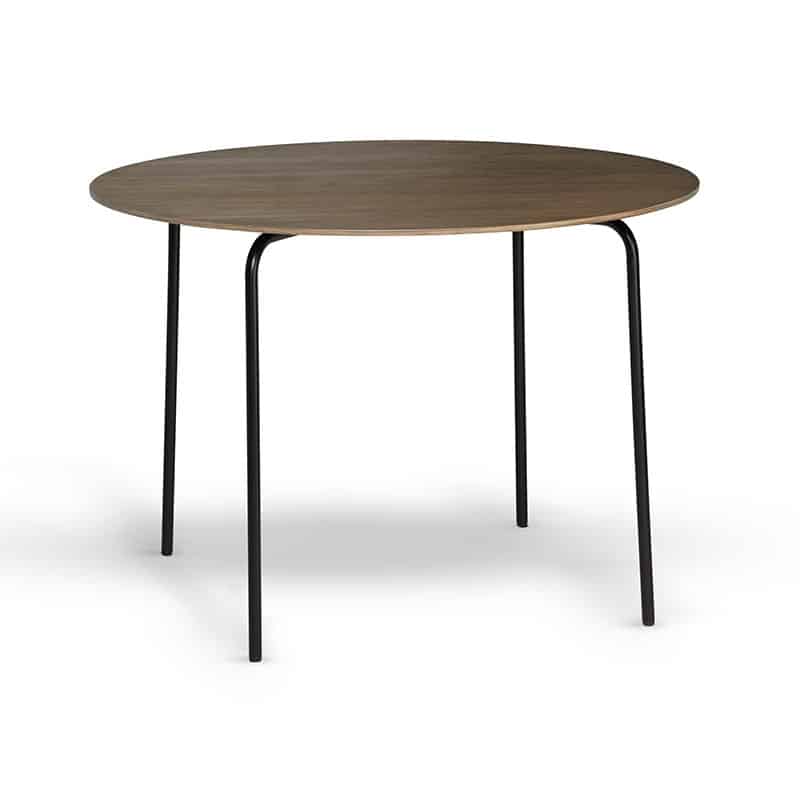 Northern Camp Ø105cm Round Dining Table by Rudi Wulff Olson and Baker - Designer & Contemporary Sofas, Furniture - Olson and Baker showcases original designs from authentic, designer brands. Buy contemporary furniture, lighting, storage, sofas & chairs at Olson + Baker.