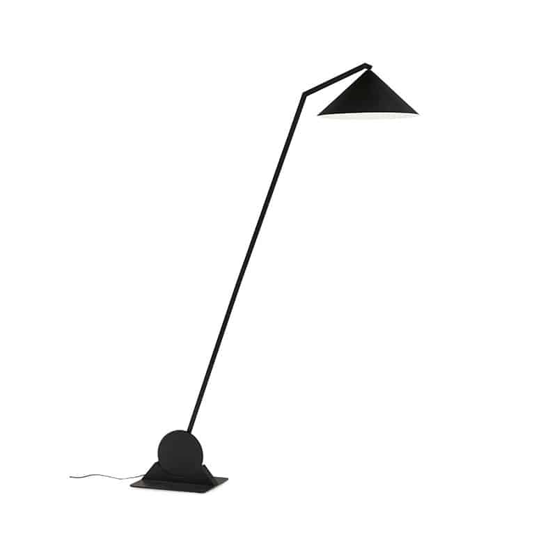 Northern Gear Floor Lamp in Black by Johan Lindstén Olson and Baker - Designer & Contemporary Sofas, Furniture - Olson and Baker showcases original designs from authentic, designer brands. Buy contemporary furniture, lighting, storage, sofas & chairs at Olson + Baker.