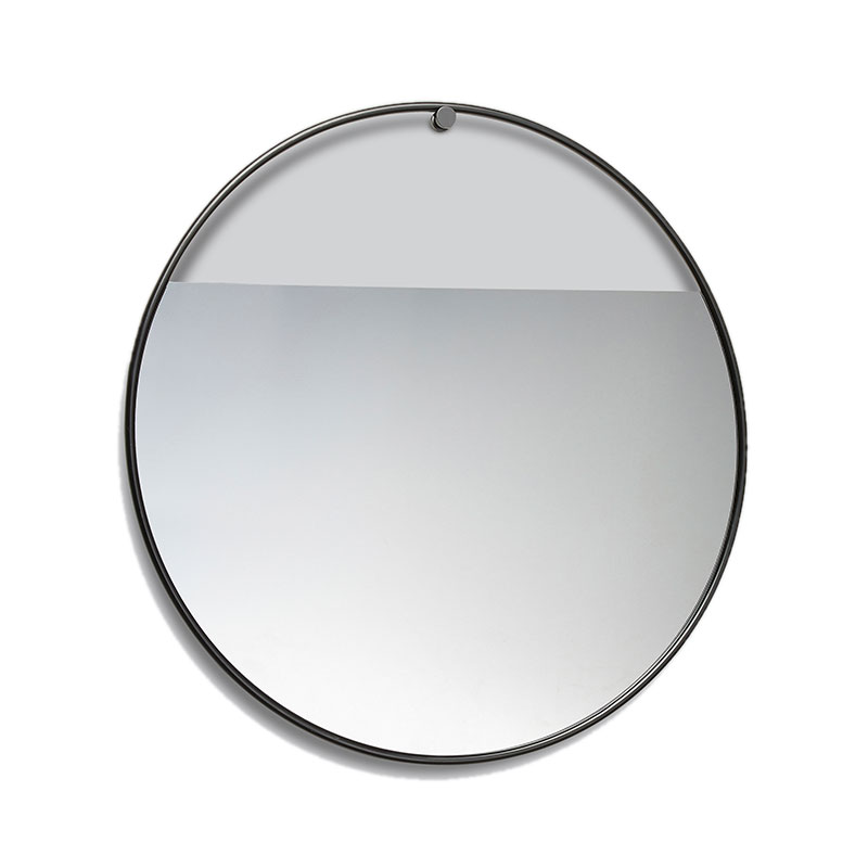 Northern Peek Large Circular Wall Mirror by Elina Ulvio Olson and Baker - Designer & Contemporary Sofas, Furniture - Olson and Baker showcases original designs from authentic, designer brands. Buy contemporary furniture, lighting, storage, sofas & chairs at Olson + Baker.