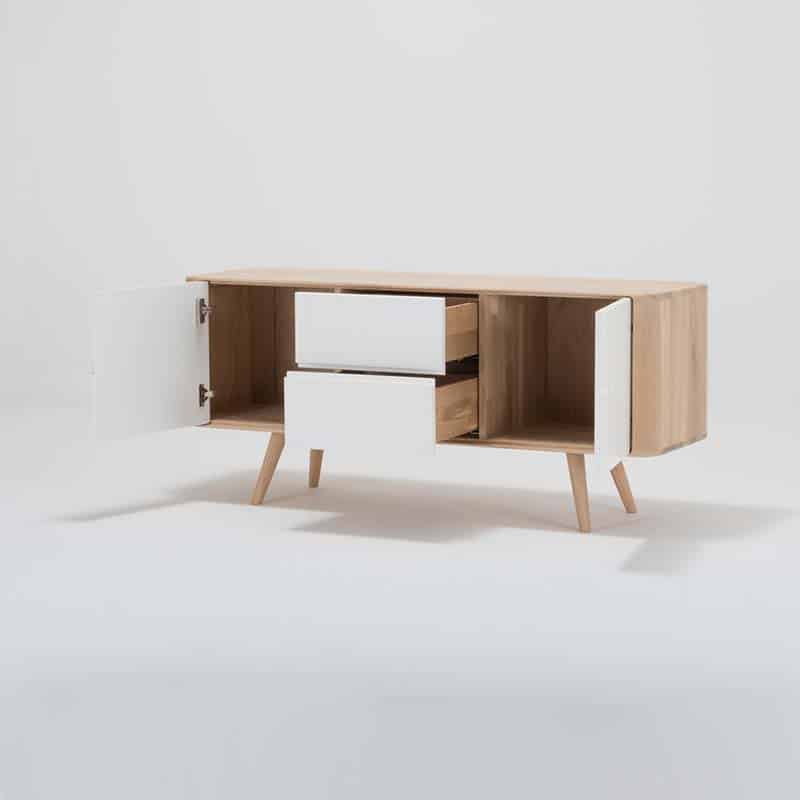Gazzda_Ena_Sideboard_by_Salih_Teskeredzic_135cm_02 Olson and Baker - Designer & Contemporary Sofas, Furniture - Olson and Baker showcases original designs from authentic, designer brands. Buy contemporary furniture, lighting, storage, sofas & chairs at Olson + Baker.