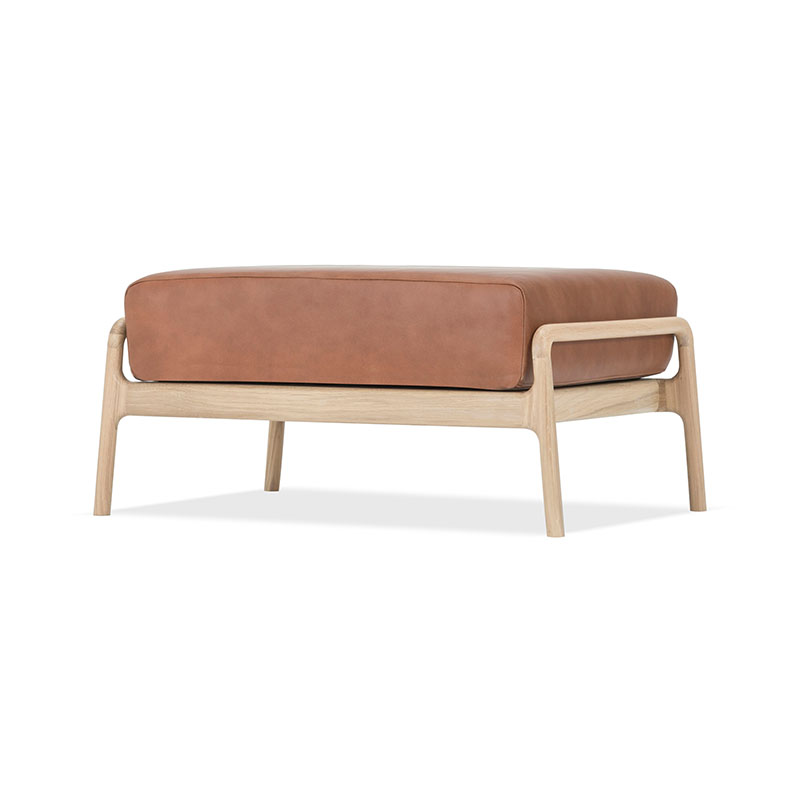 Gazzda Fawn Footstool by Salih Teskeredzic Olson and Baker - Designer & Contemporary Sofas, Furniture - Olson and Baker showcases original designs from authentic, designer brands. Buy contemporary furniture, lighting, storage, sofas & chairs at Olson + Baker.