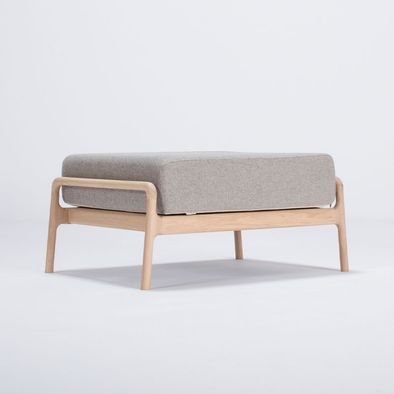 Gazzda Fawn Footstool by Olson and Baker - Designer & Contemporary Sofas, Furniture - Olson and Baker showcases original designs from authentic, designer brands. Buy contemporary furniture, lighting, storage, sofas & chairs at Olson + Baker.