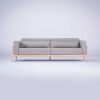 Gazzda Fawn Three and a Half Seat Sofa by Olson and Baker - Designer & Contemporary Sofas, Furniture - Olson and Baker showcases original designs from authentic, designer brands. Buy contemporary furniture, lighting, storage, sofas & chairs at Olson + Baker.