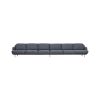 Fritz Hansen Lune Sofa Six Seater by Olson and Baker - Designer & Contemporary Sofas, Furniture - Olson and Baker showcases original designs from authentic, designer brands. Buy contemporary furniture, lighting, storage, sofas & chairs at Olson + Baker.