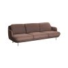 Fritz Hansen Lune Sofa Three Seater by Olson and Baker - Designer & Contemporary Sofas, Furniture - Olson and Baker showcases original designs from authentic, designer brands. Buy contemporary furniture, lighting, storage, sofas & chairs at Olson + Baker.
