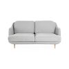 Fritz Hansen Lune Two Seat Sofa by Olson and Baker - Designer & Contemporary Sofas, Furniture - Olson and Baker showcases original designs from authentic, designer brands. Buy contemporary furniture, lighting, storage, sofas & chairs at Olson + Baker.